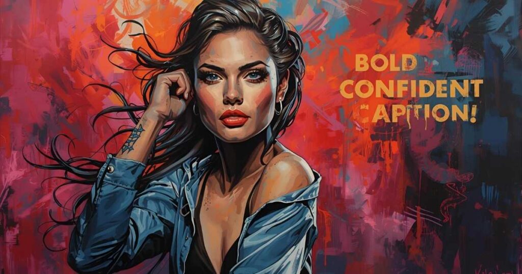 Bold & Confident Captions 🔥