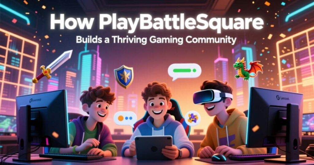 How PlayBattleSquare Builds a Thriving Gaming Community
