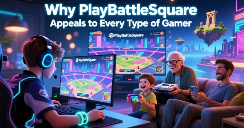 Why PlayBattleSquare Appeals to Every Type of Gamer