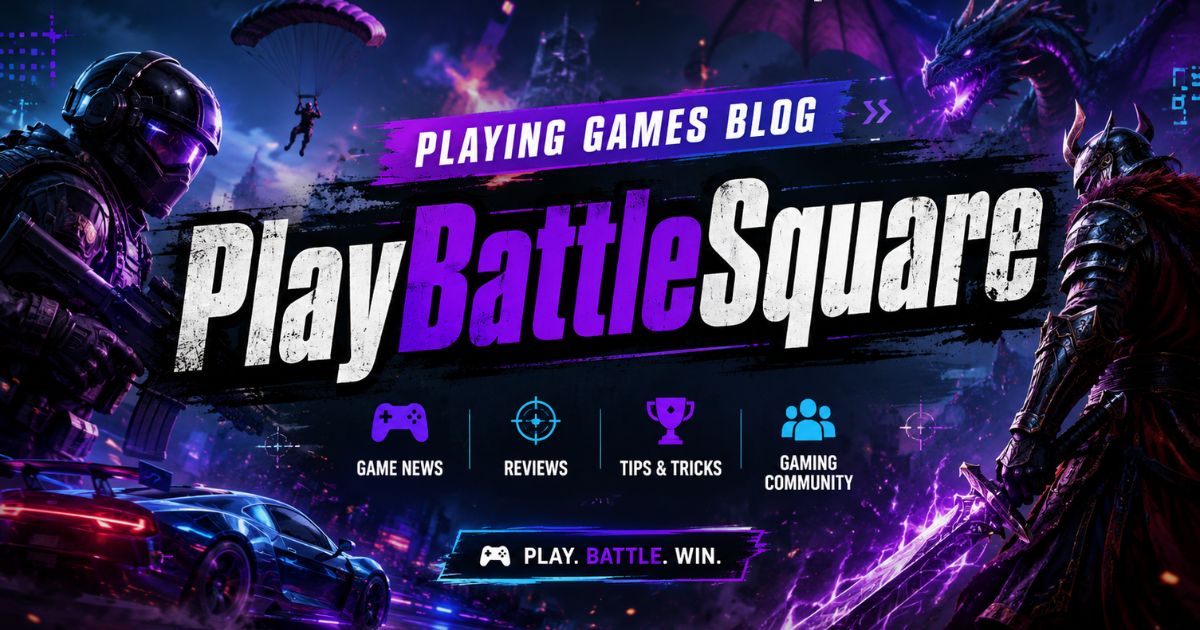 How playing games blog PlayBattleSquare